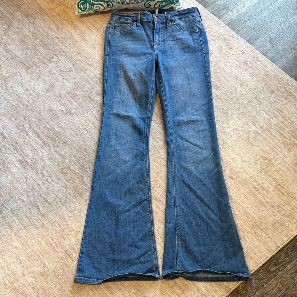 Source Unknown Denim Flare Jeans